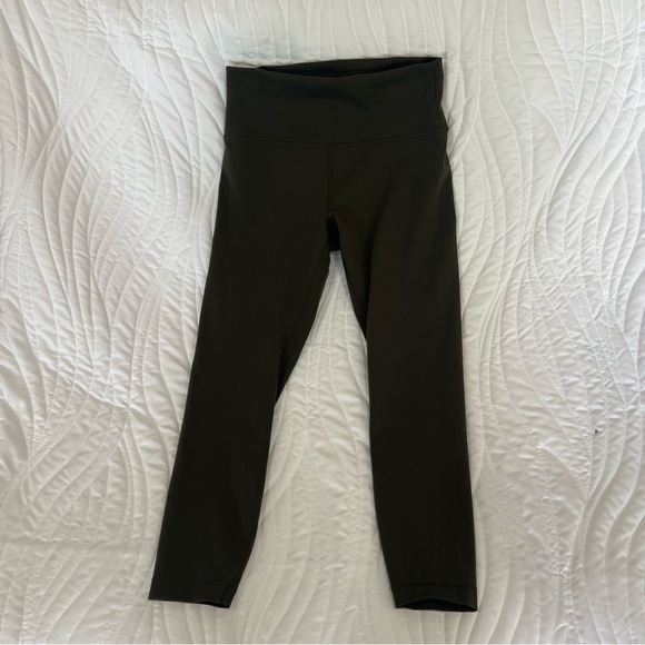 lululemon athletica Dark Green High-Waist Leggings - Picture 1 of 6